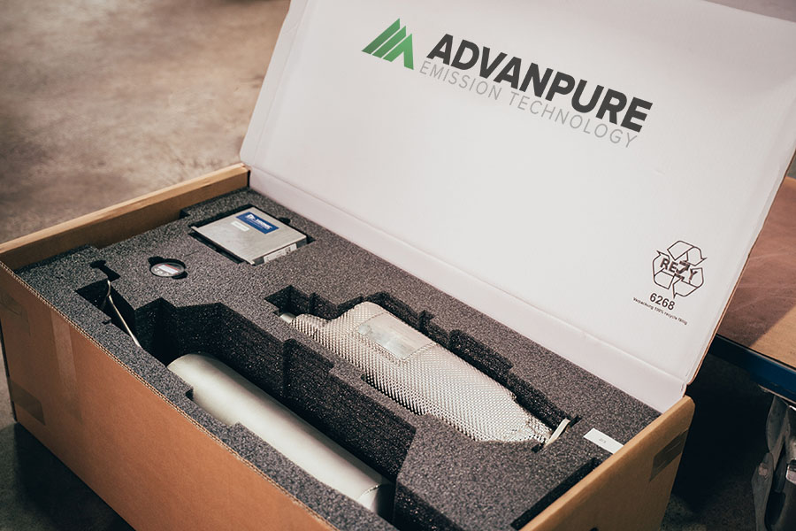 ADVANPURE hardware retrofit system for BMW vehicles